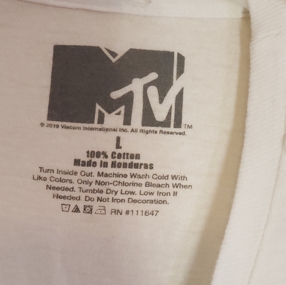 MTV Tie Dye T-Shirt - Picture 2 of 3